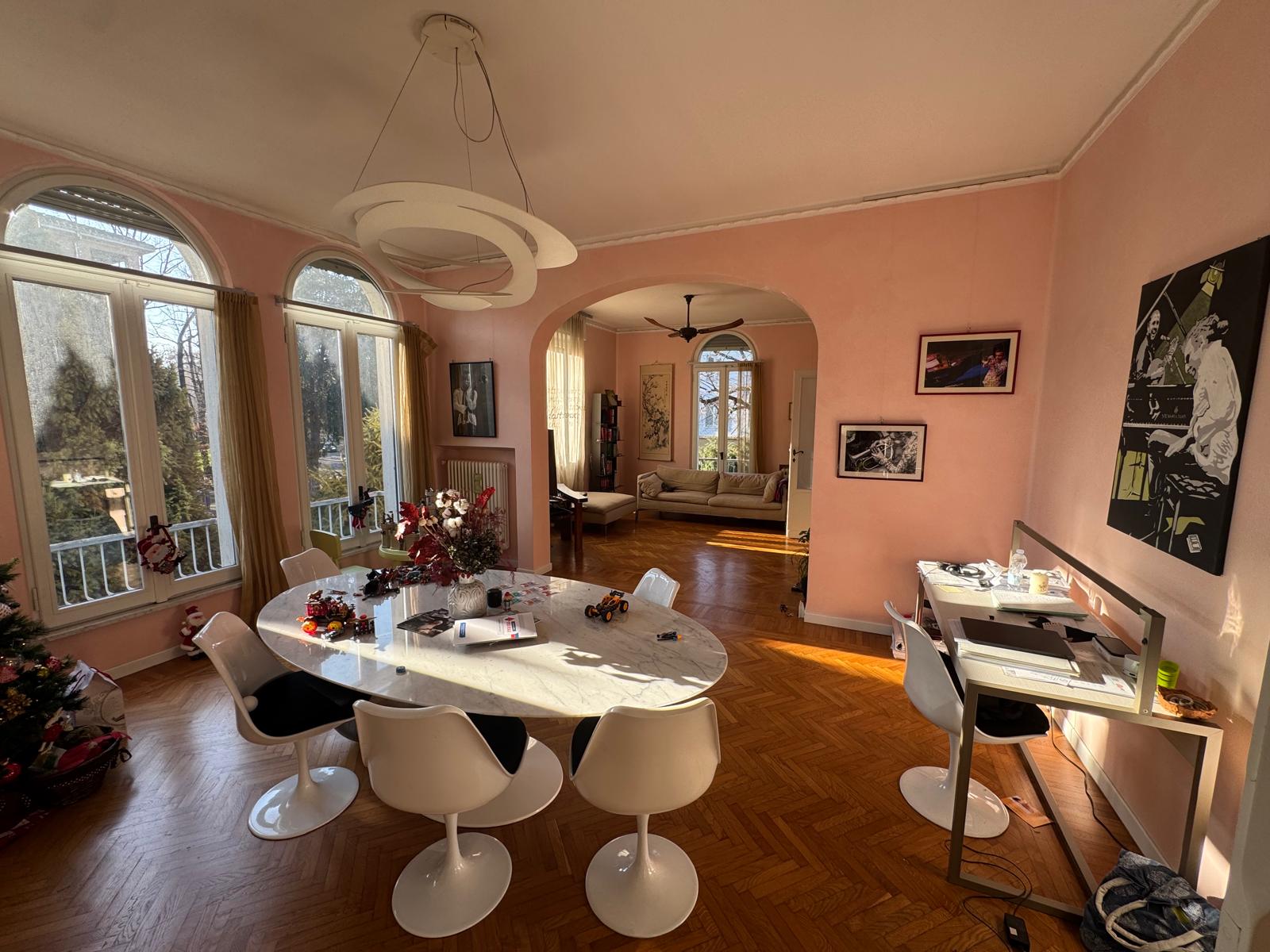 Appartamento in villa con giardino privato